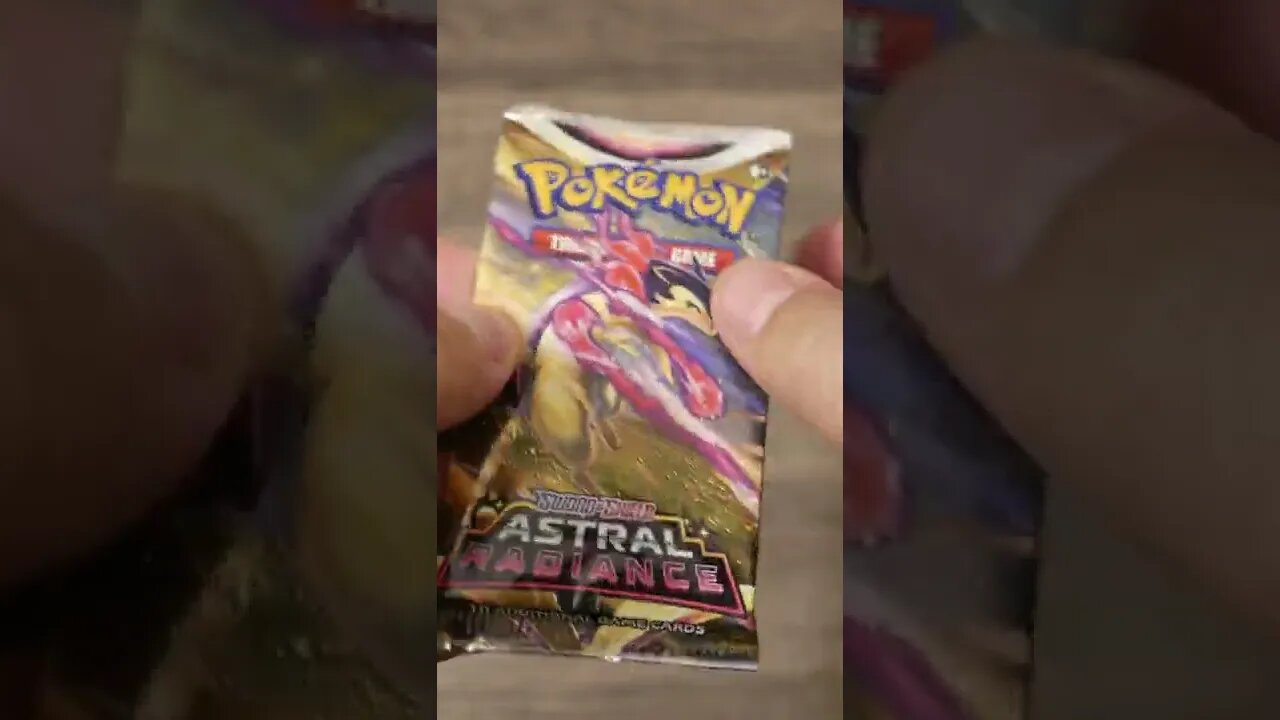 #SHORTS Unboxing a Random Pack of Pokemon Cards 124