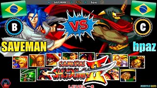 Samurai Shodown II (SAVEMAN Vs. bpaz) [Brazil Vs. Brazil]