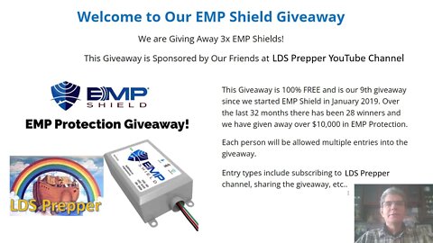 EMP Shield Protection $1,500 Giveaway and Q&A