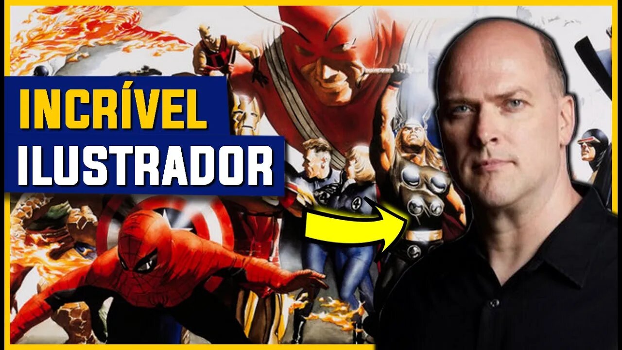 CONHEÇA A OBRA DE ALEX ROSS NA MARVEL!