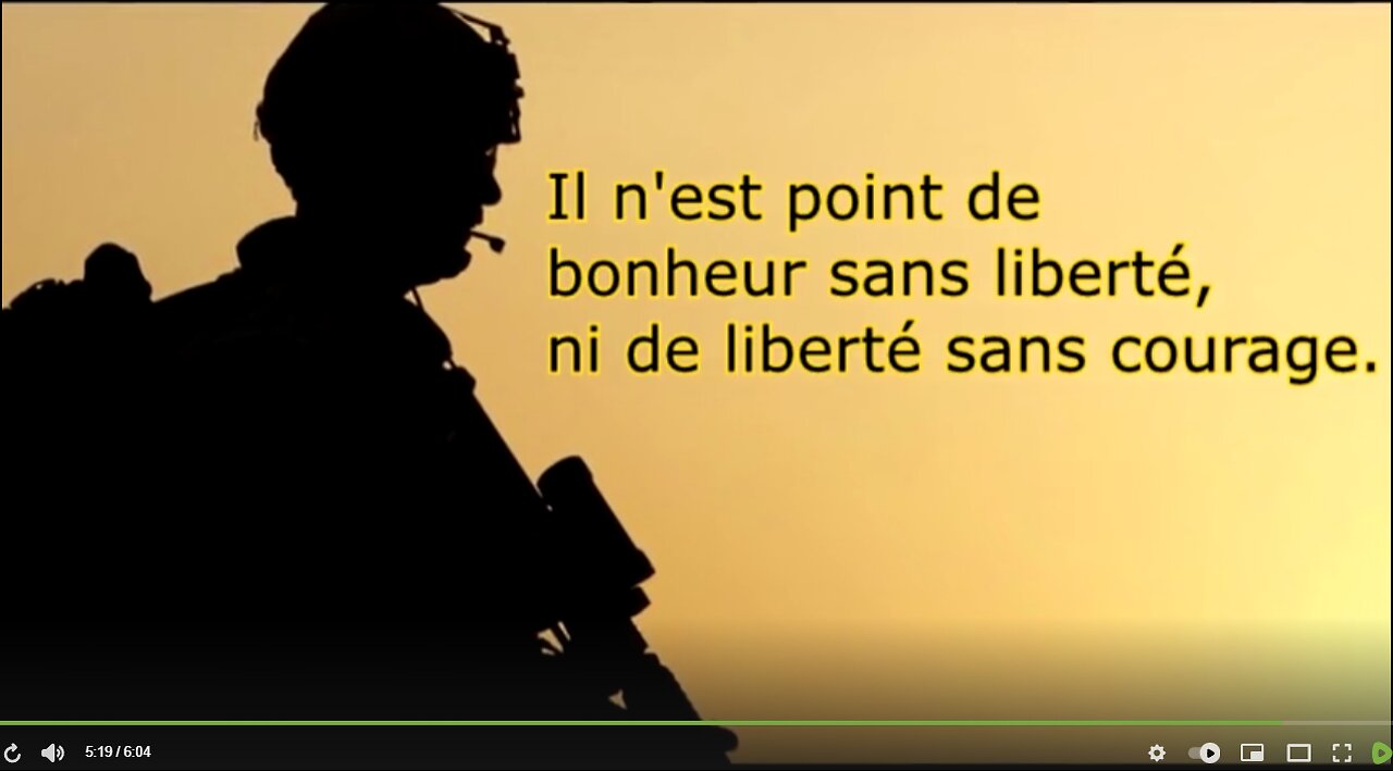 Le Serment, Des militaires au Québec et dans le monde qui ce sont lever contre la tyranie