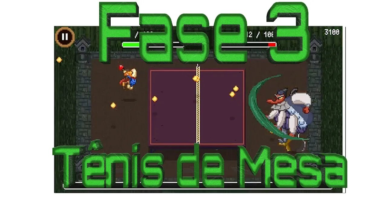 Doodle Ilha Campeões fase 3 - Tênis de Mesa