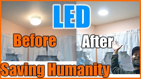 LED Down Lights Will Increase The Value Of your House | And Save The World | THE HANDYMAN |