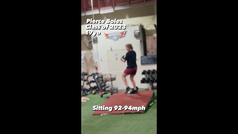 Pierce Boles class of 2023 at 17 years old sitting 92-94mph today🔥