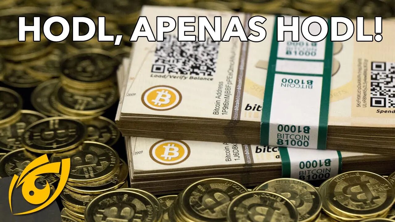 Ser HODLer de Bitcoin é muito fácil