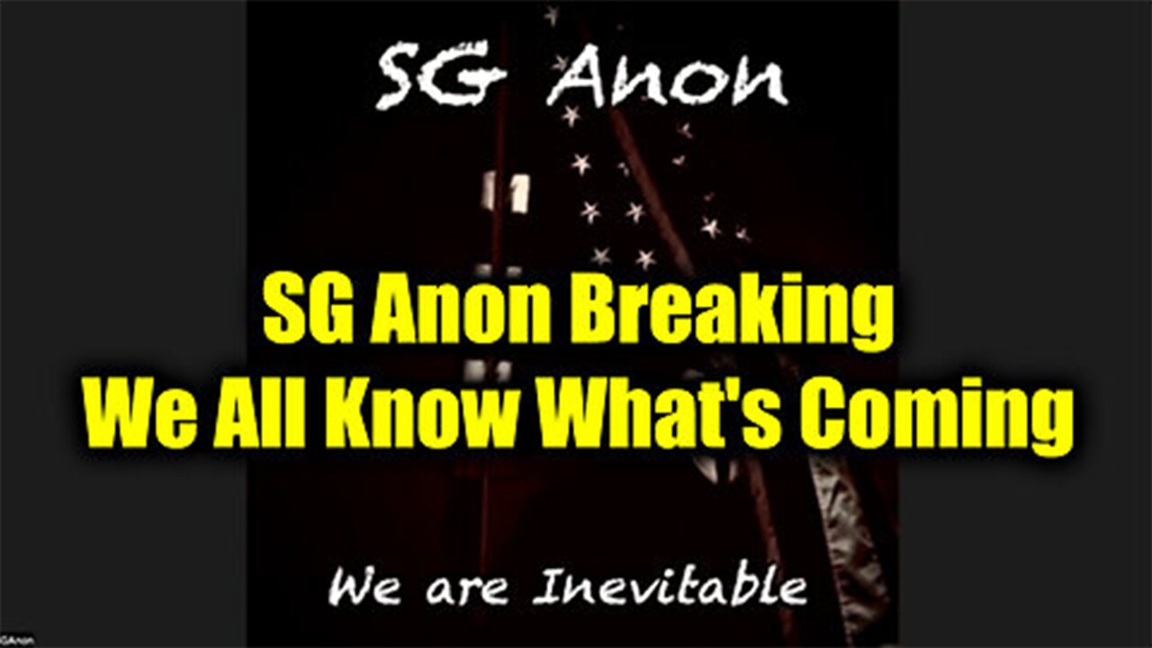 SG Anon Breaking - We All Know What's Coming, And It's Incredibly Ugly>