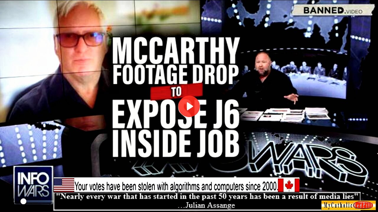 Jim Hoft Breaks Down How McCarthy Footage Release Will Expose Jan 6th Inside Job