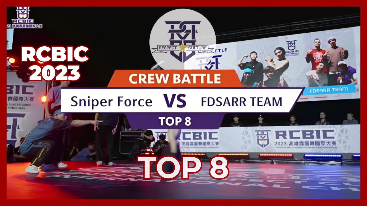 SNIPER FORCE VS FDSARR TEAM | TOP 8 | CREW BATTLE | RCBIC 2023