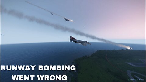 Runway bombing went wrong
