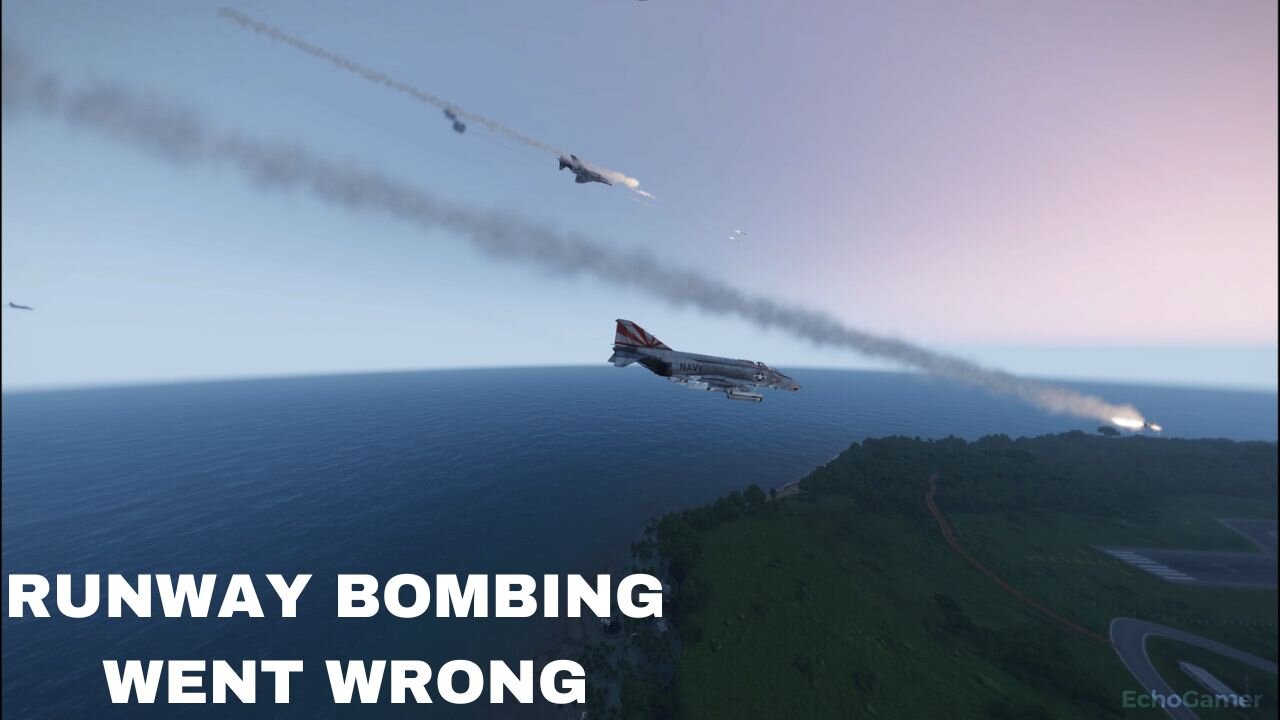 Runway bombing went wrong