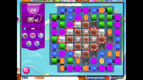 Candy Crush Level 3276 Talkthrough, 15 Moves 0 Boosters