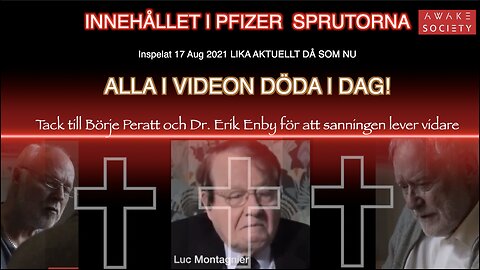 Börje Peratt intervjuar Dr. Erik Enby om hans fynd i Pfizer ampullerna