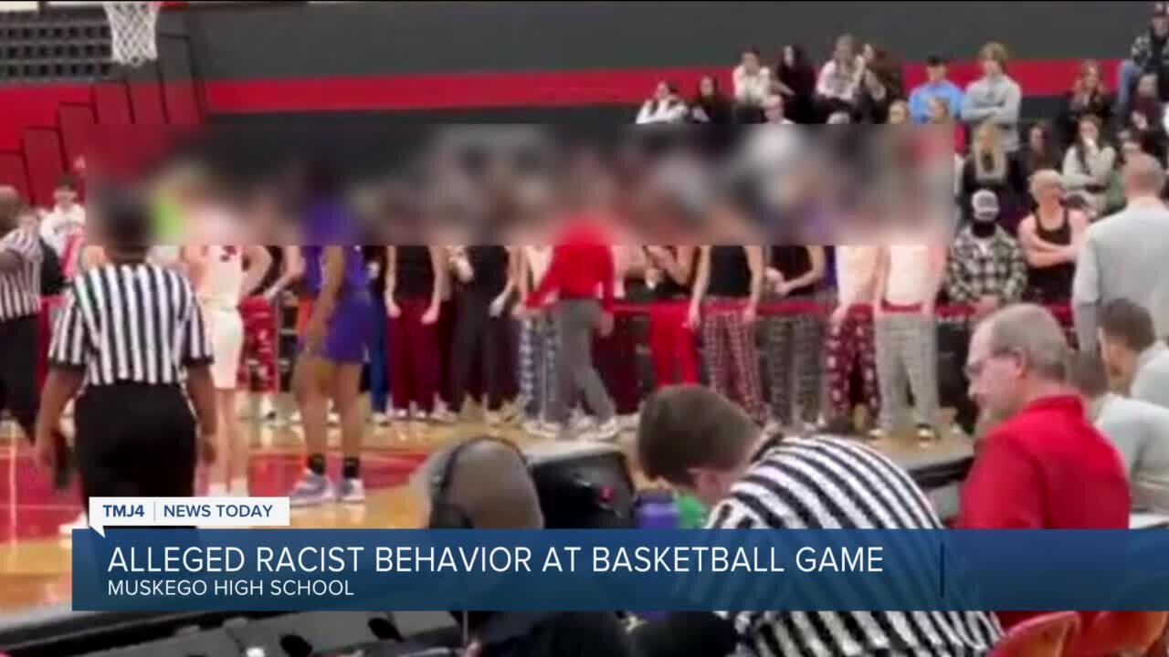 Alleged racist behavior at Muskego basketball game