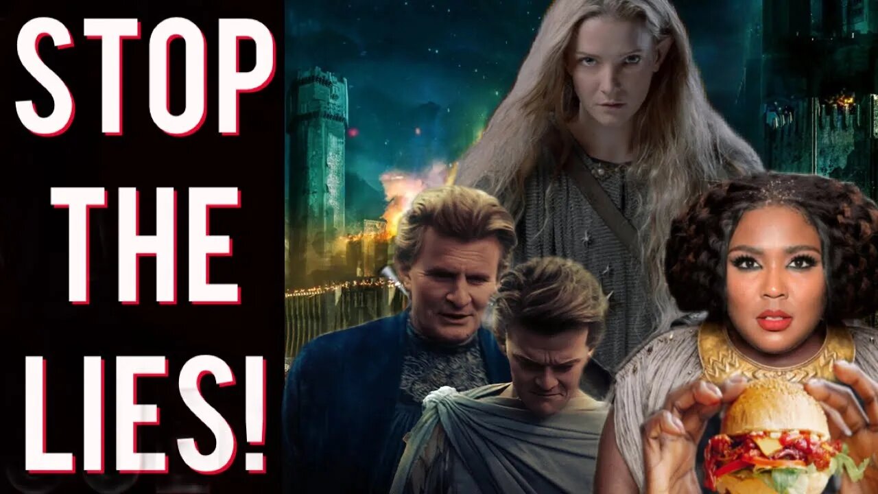 The Rings of Power cast LIES about fans! DEBUNKING Amazon's BS about Lord of the Rings!