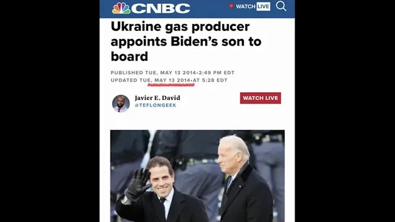 "The Cancer Of Corruption" - Joe Biden