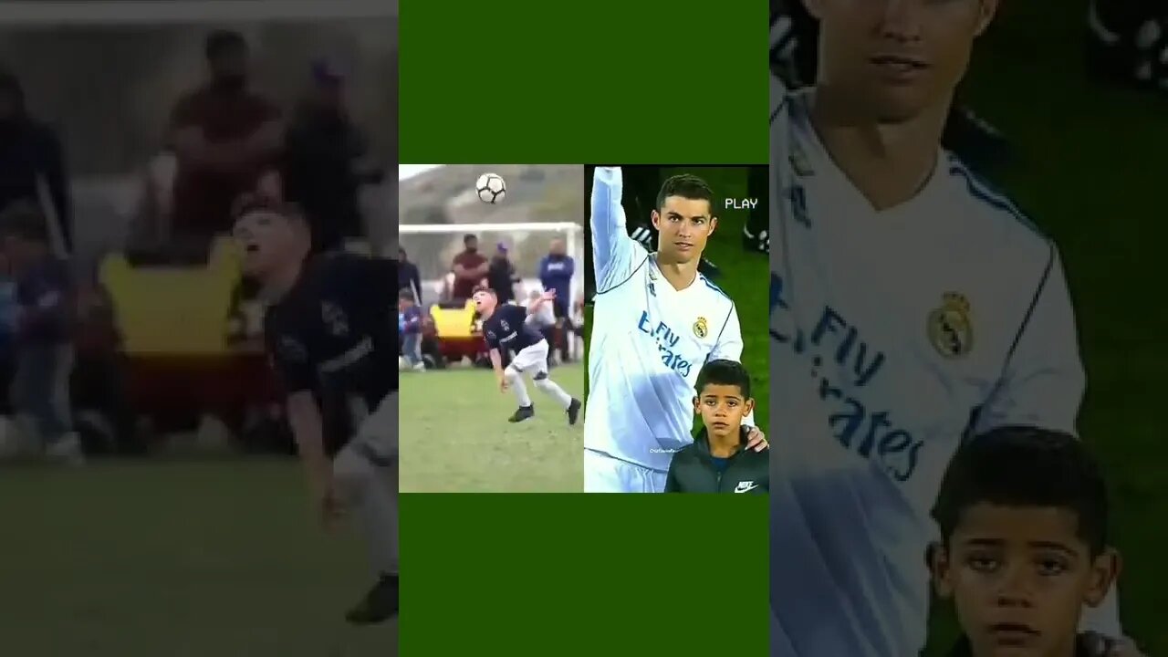 #cristiano ronaldo with son