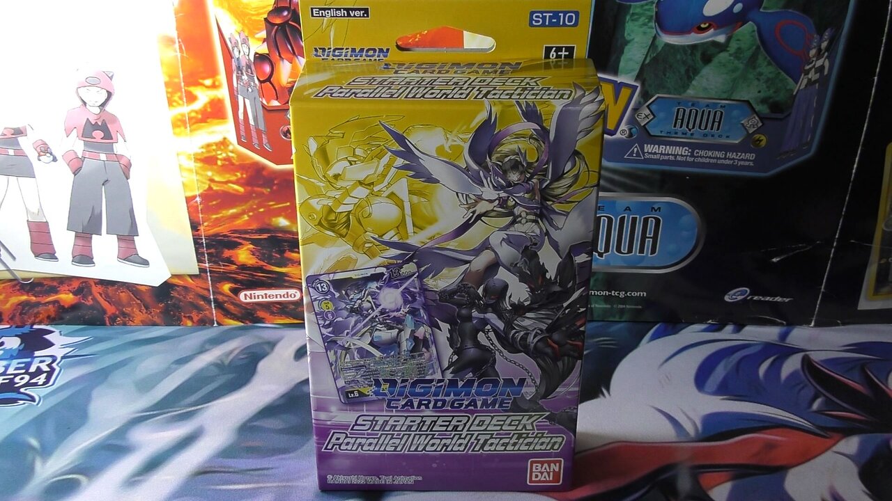 Digimon Parallel World Tactician Starter Deck Opening!!