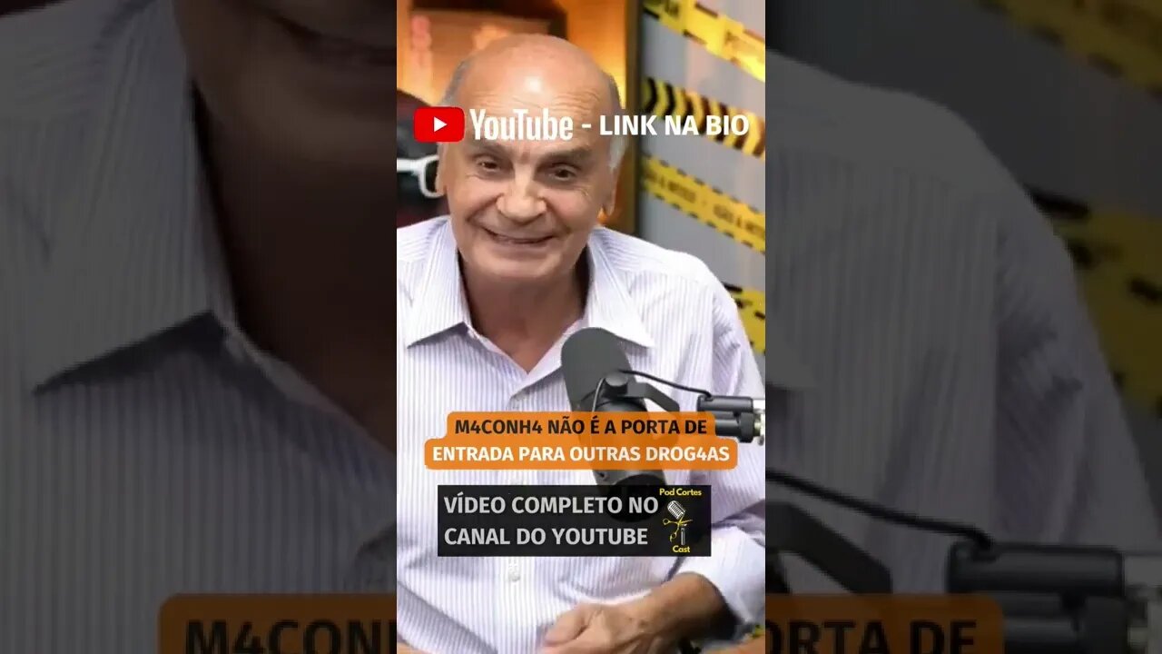 PARA DRAUZIO VARELLA A M4CONH4 LEVA A OUTRAS DROG4AS? (vídeo completo no canal) #shorts