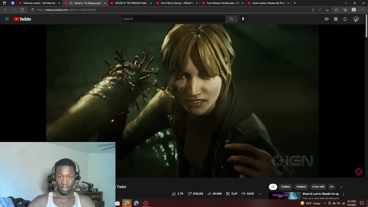 REACTION!!!Vampire: The Masquerade Bloodhunt - Official Narrative Launch Trailer