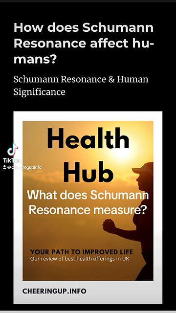 How does Schumann Resonance affect humans?
