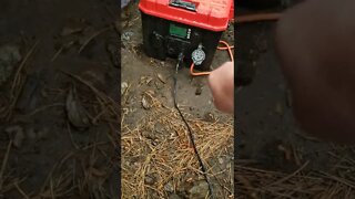 Real world solar generator water resistant test