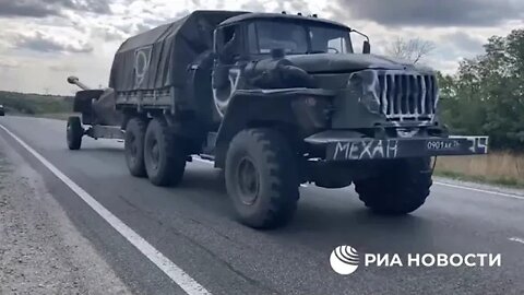 Transfer of equipment of the group Brave to the Kharkov direction 09 09 22