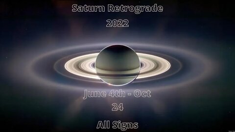 Saturn Retrograde (All signs) Astrological Reading June 2022 (Time stamped)