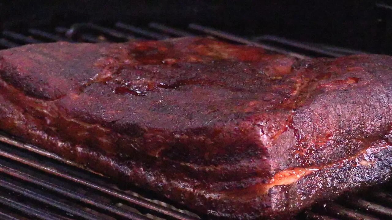 Smoked Pork Belly on Weber Kettle Using Slow 'N Sear