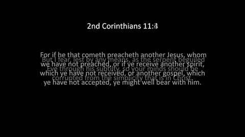 2nd Corinthians Chapter 11