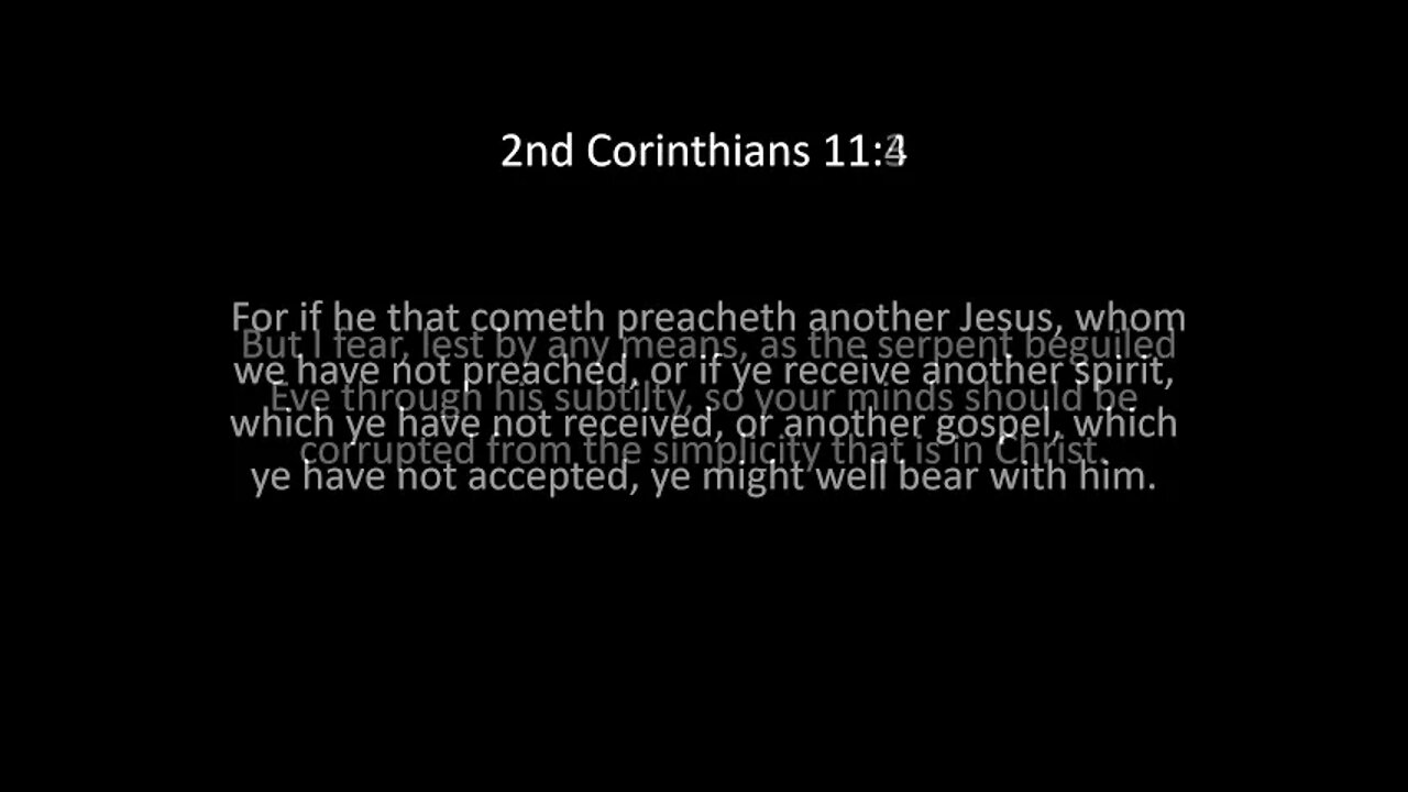 2nd Corinthians Chapter 11