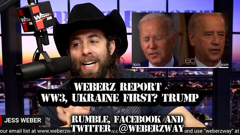 WEBERZ REPORT - WW3, UKRAINE FIRST? TRUMP