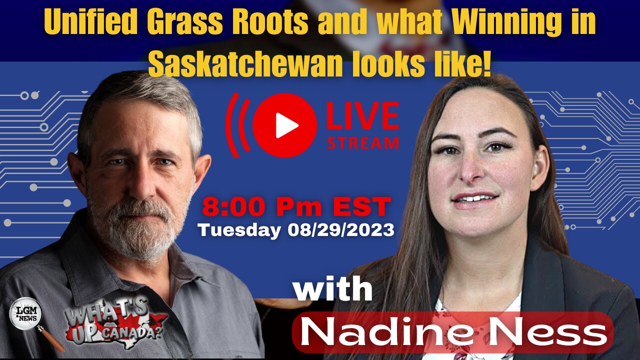 Nadine Ness and Unified Grass Roots, what winning in Saskatchewan looks like!