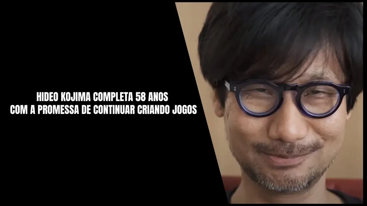 Hideo Kojima pretende criar Games até que seu Cérebro perca todo seu poder Criativo