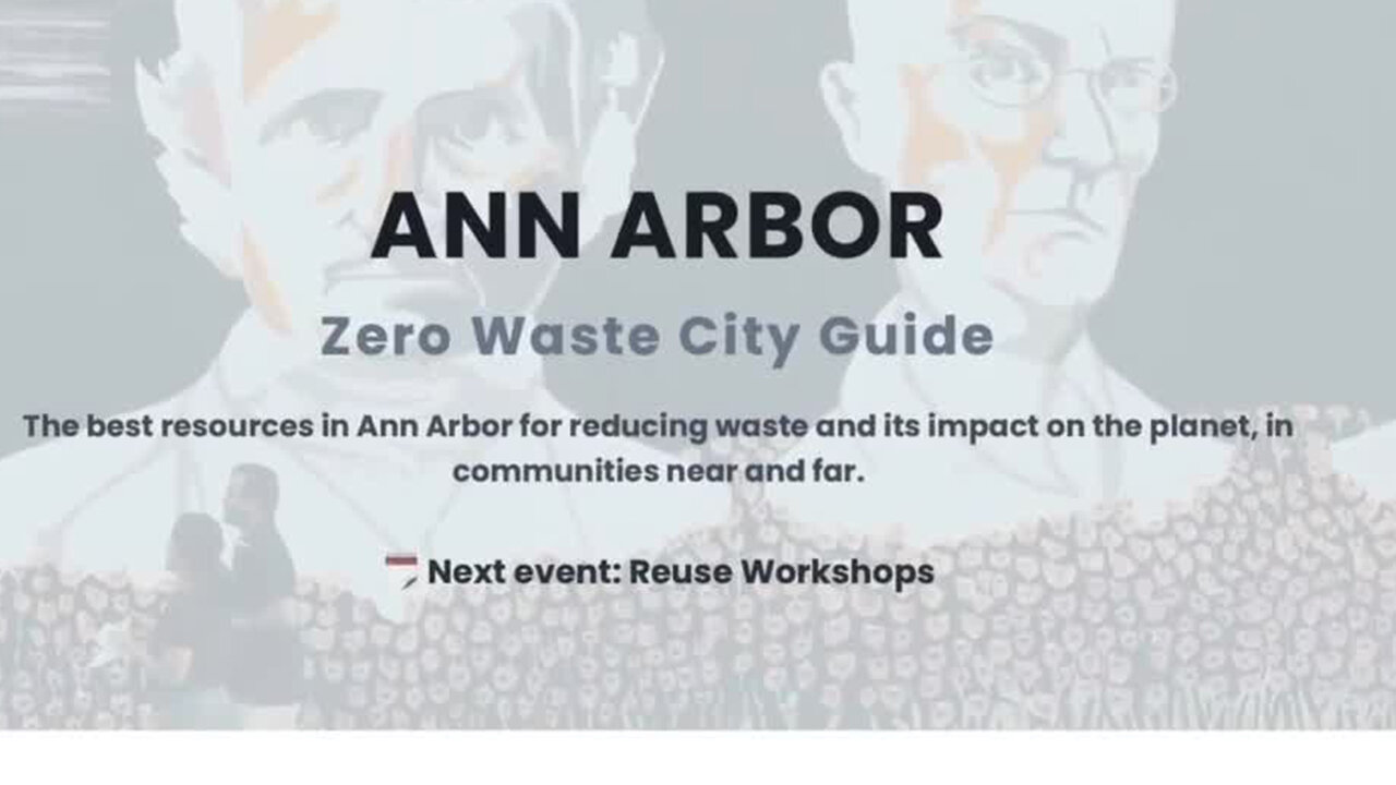 Efforts towards zero waste living picking up in communities like Ann Arbor