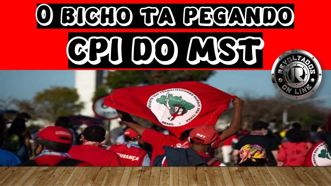 AO VIVO AGORA O BICHO TA PEGANDO NA CPI DOS TERRORISTAS DO MST