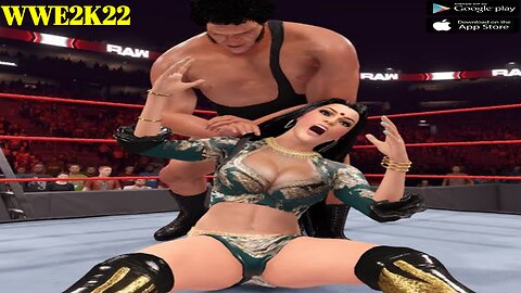 Lakshmi Shahaji vs Andre the giant wwe2k22