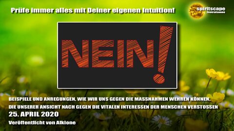 BEISPIELE UND ANREGUNGEN, WIE WIR UNS GEGEN DIE MASSNAHMEN WEHREN KÖNNEN... - Transinformation.net