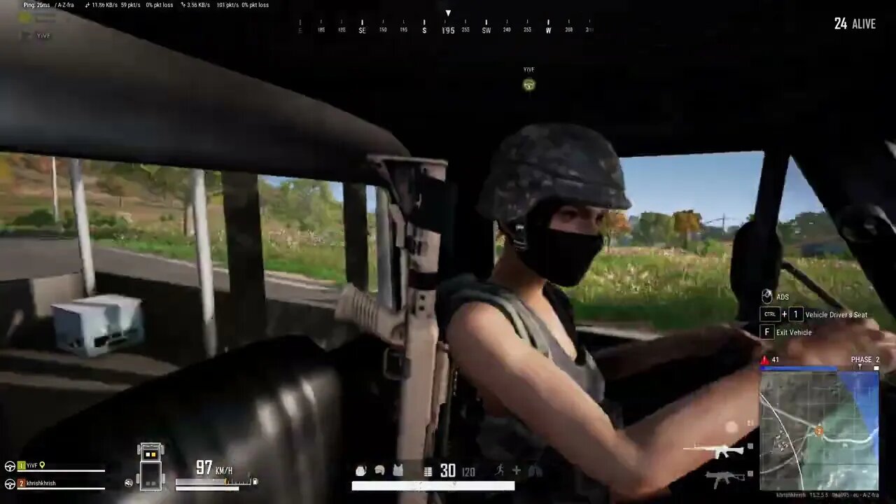 when you die to the FIRST people you find