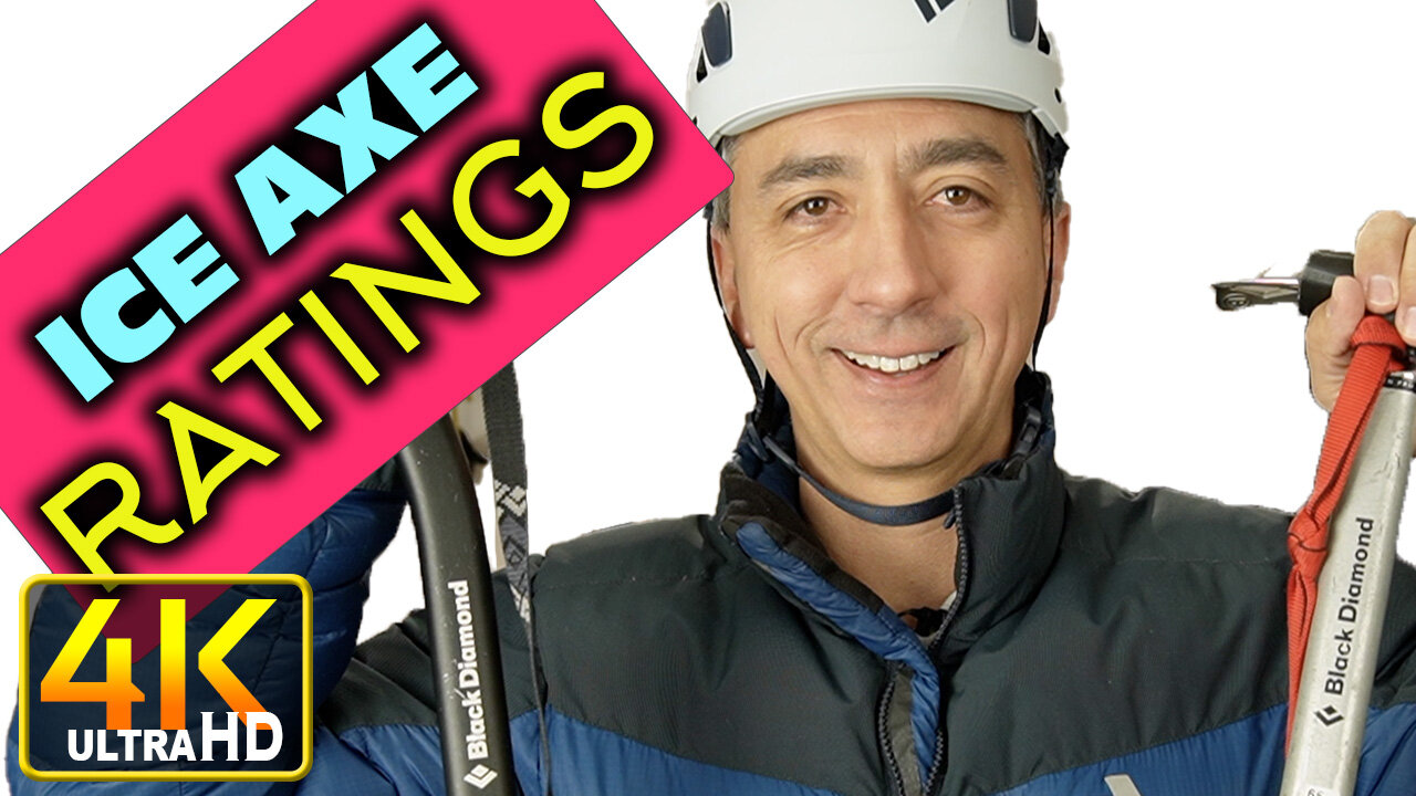 How to Start Mountaineering — Ice Axe Ratings Info (4k UHD)