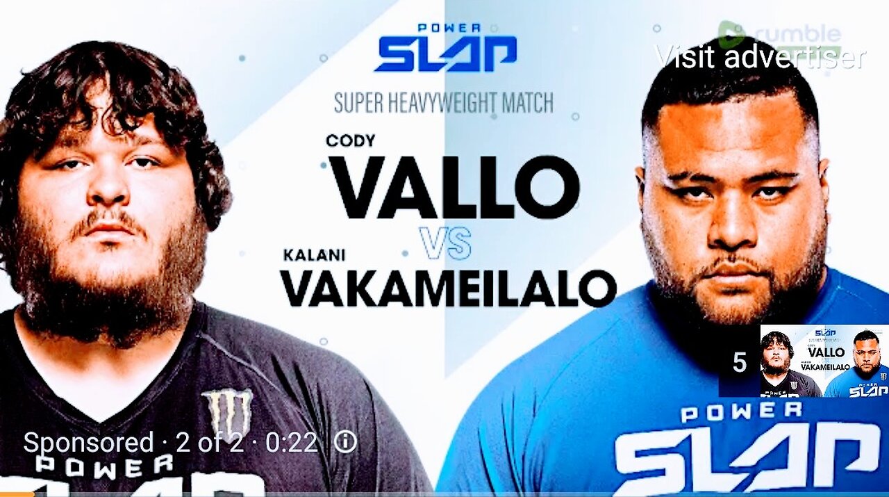 Cody Vallo vs Kalani Vakameilalo | Power Slap 4 Full Match