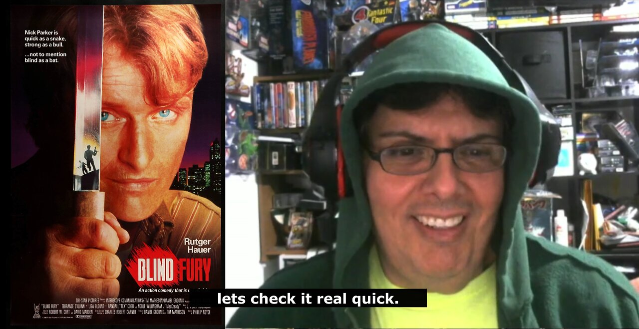 VINTAGE MONDAY DOUBLE FEATURE BLIND FURY/THE MASTER REACTION/REACCION