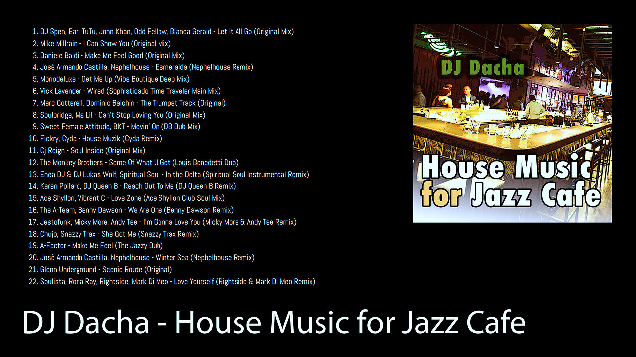 DJ Dacha - House Music for Jazz Cafe - DL157