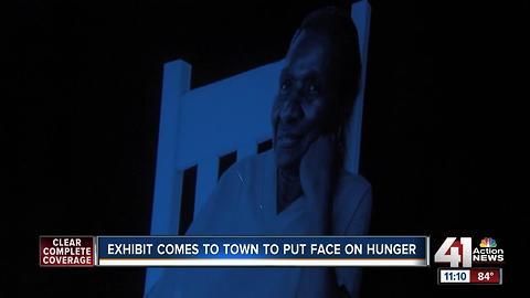 Exhibit in Overland Park puts a face on hunger
