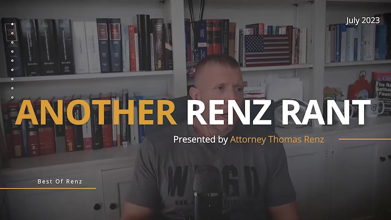 Tom Renz | **Best of Replay** Ebola, COVID, The Biden BioWeapon Business