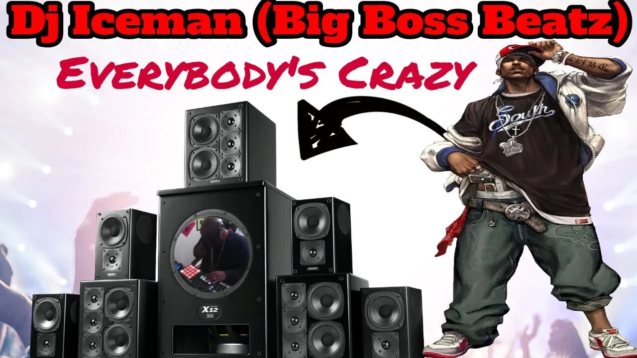 Dj Iceman (Big Boss Beatz) Everybody's Crazy (Boom Bap Beat)