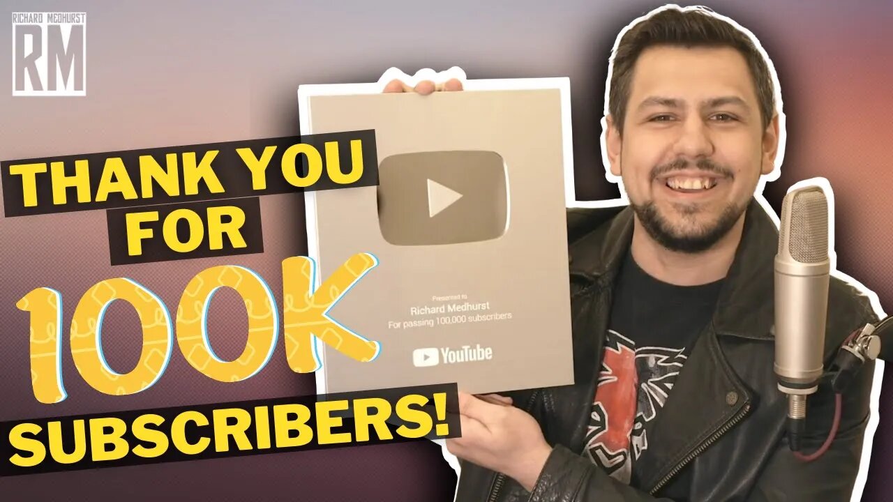 THANK YOU FOR 100,000+ SUBSCRIBERS!