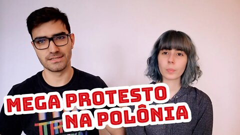 Mega protesto contra nova restrição para aborto na Polônia