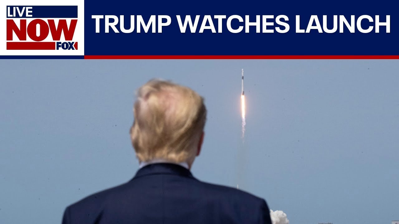 WATCH LAUNCH: Trump in attendance for SpaceX Starship rocket liftof