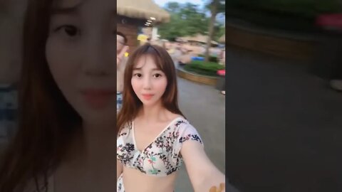 Swimsuit beauty