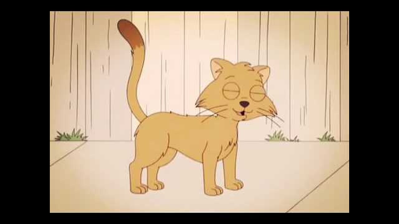 Steve and Simon the cat - American Dad